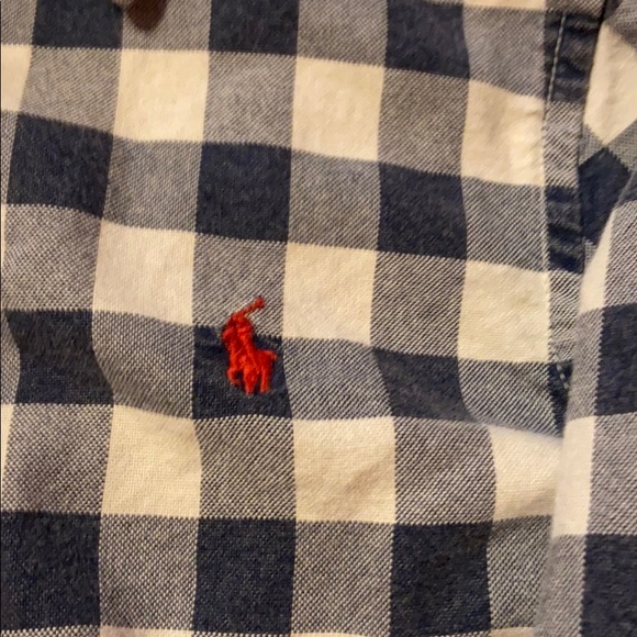 EUC Ralph Lauren Checkered Button Down, 4 - Picture 2 of 6